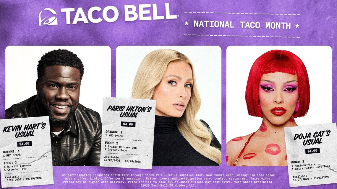 Taco Bell Is Adding Paris Hilton's Favorite Order to Its Menu for Just $4 