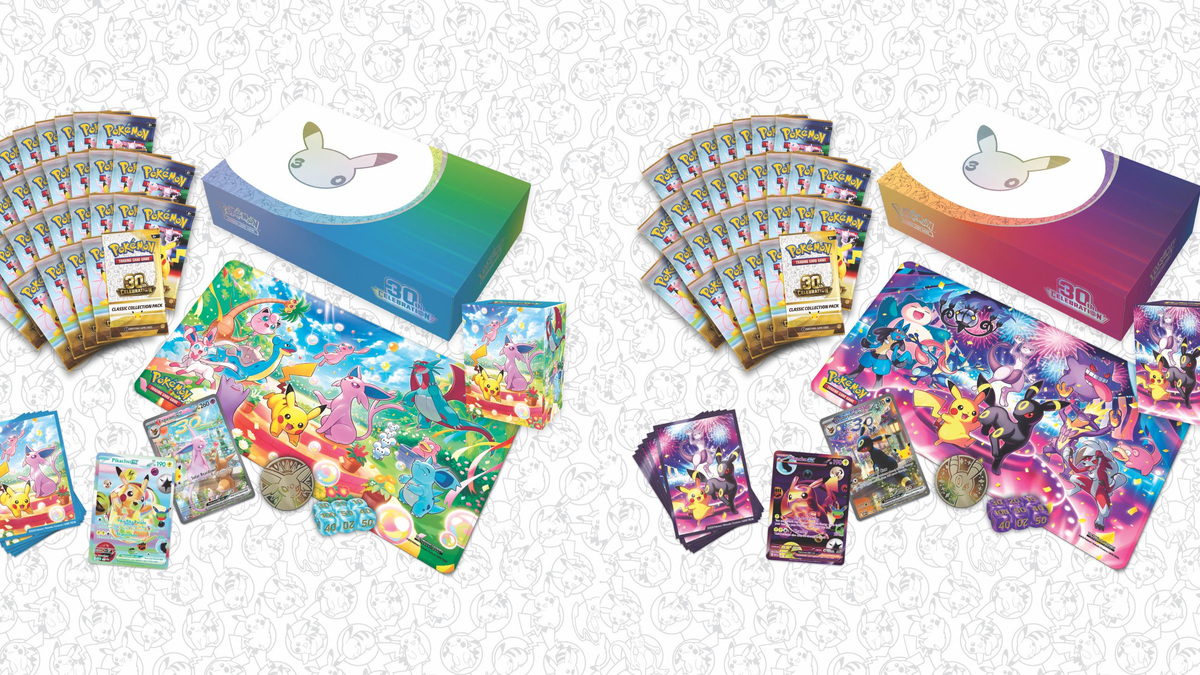 Here's where to get Pokemon TCG 30th Celebration packs, boxes