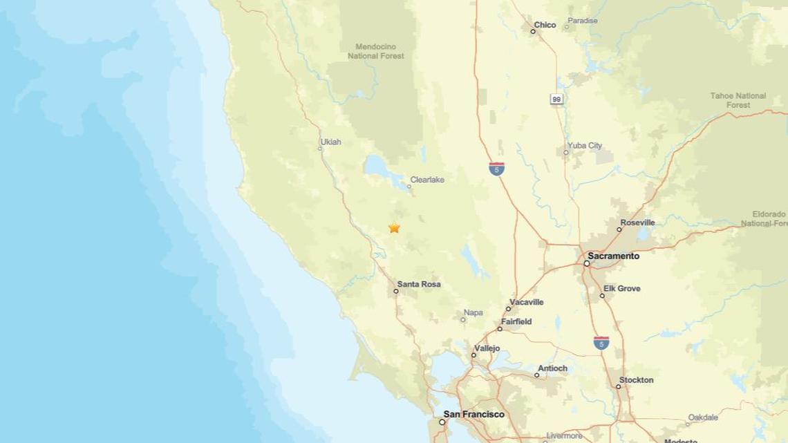 May 15: Earthquake of 2.1 magnitude detected near The Geysers, CA 