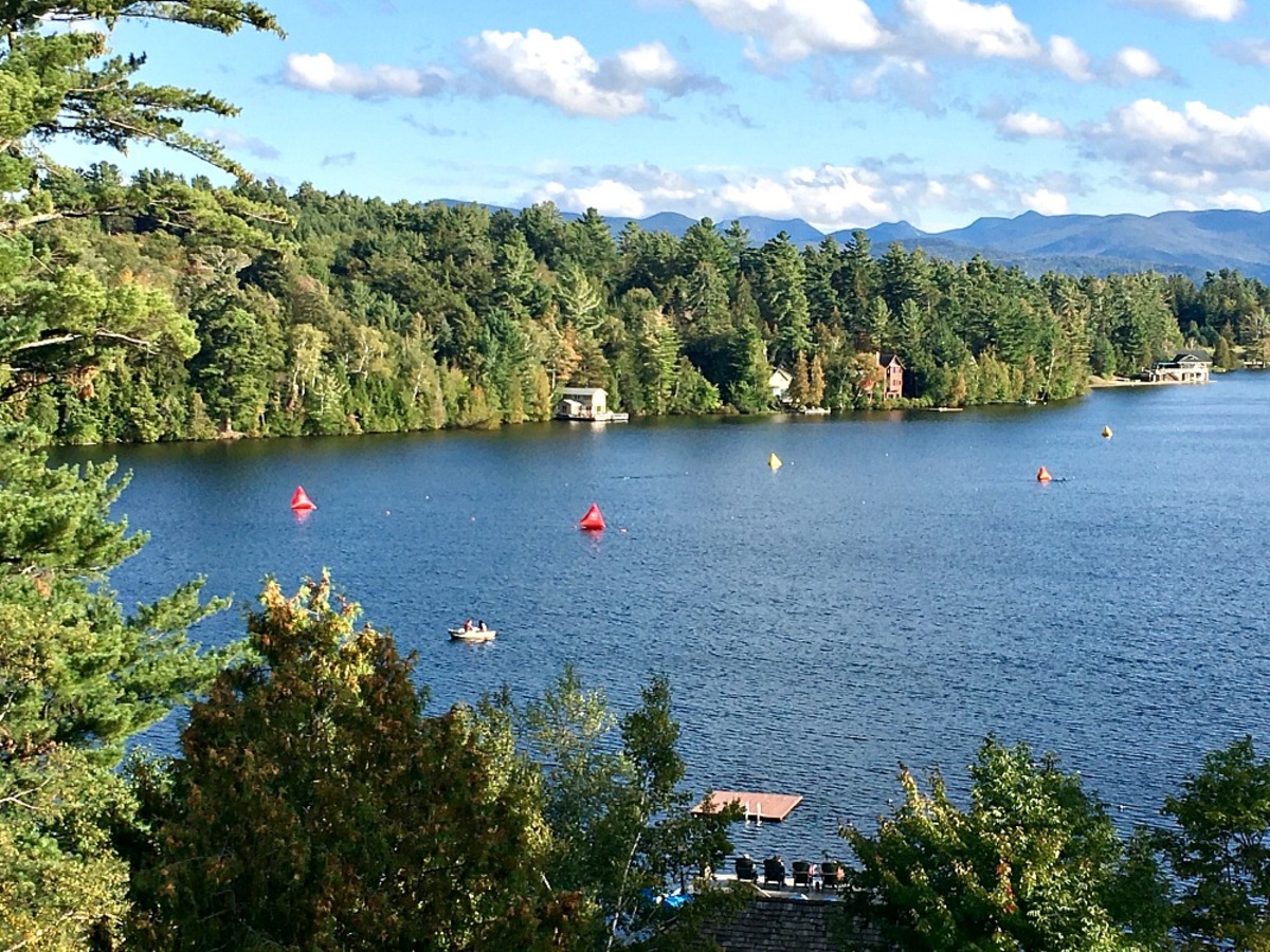  The beautiful lake town of Lake Placid, New York. Photo credit Sherry Wernicke 