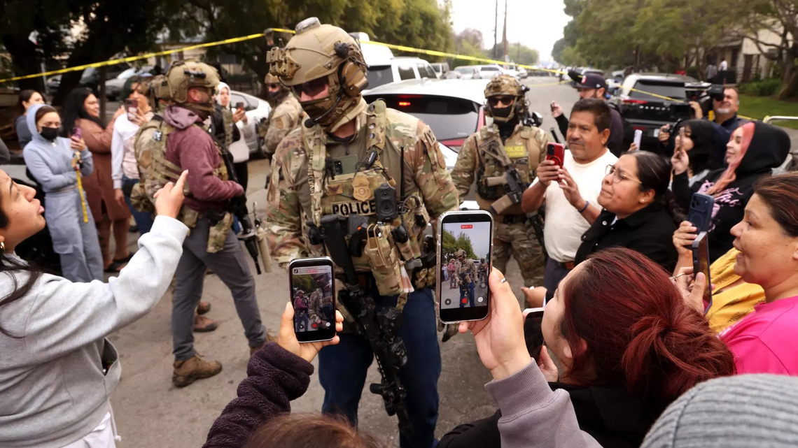 Gustavo Arellano: Shock gloves on immigrants? Trump gifts his deportation goons a cowardly new tool 