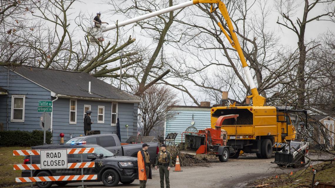 Union City Tornado Damage Photos Show Rare Twister's Destruction 