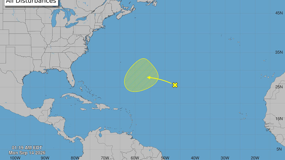Forecasters tracking new disturbance in the Atlantic. Will it develop?