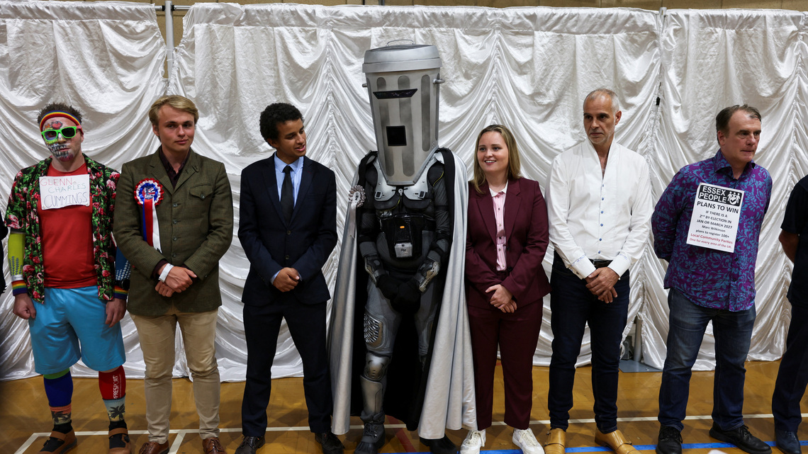 Count Binface becomes Britain's most successful joke candidate