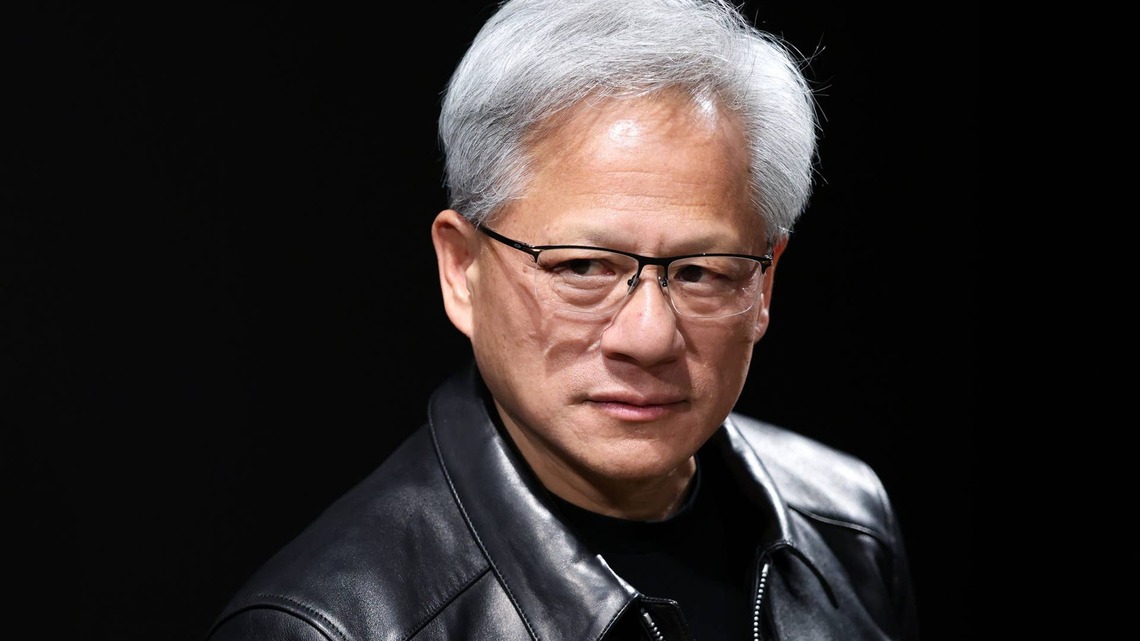 Nvidia's CEO just pointed at the part of AI that worries him most