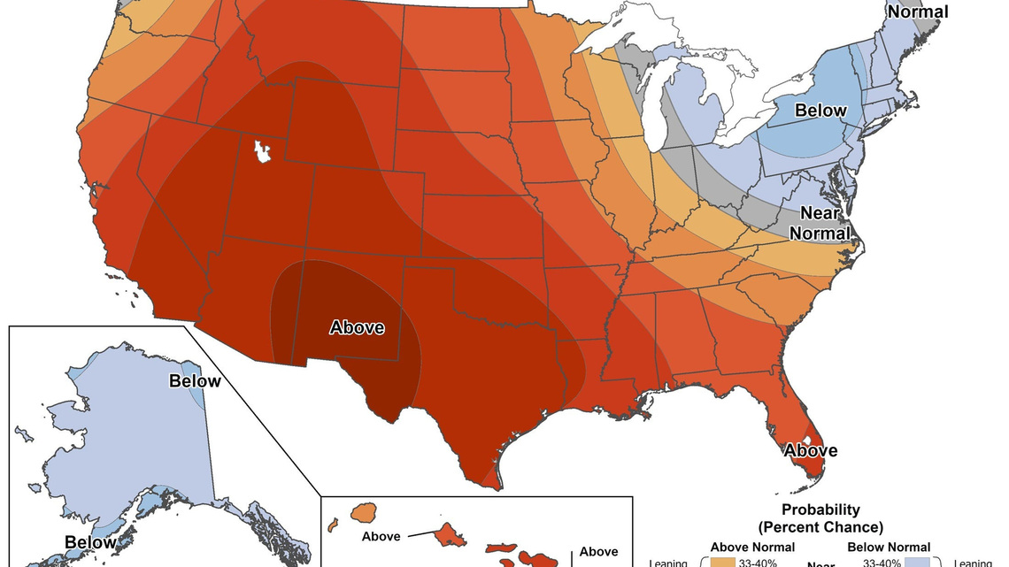 Late July forecast calls for extreme heat, omega block in US 