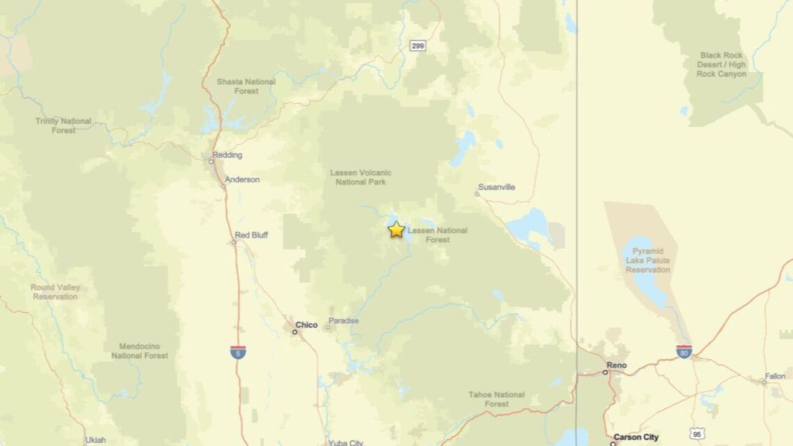 Aug. 13: Earthquake measuring 2.3 shakes region near Almanor, CA 
