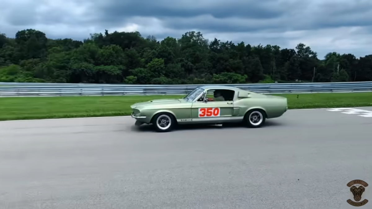  Russell's GT350 at the track