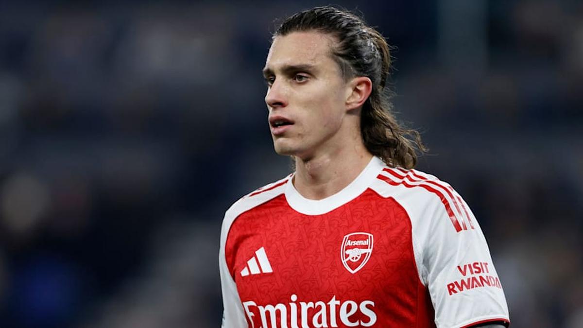  Riccardo Calafiori won the league with Arsenal in 2025-26. | Richard Sellers/Sportsphoto/Allstar/Getty Images 