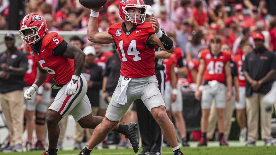 No. 2 Georgia eyes road win over No. 6 Alabama in clash of unbeaten SEC powers