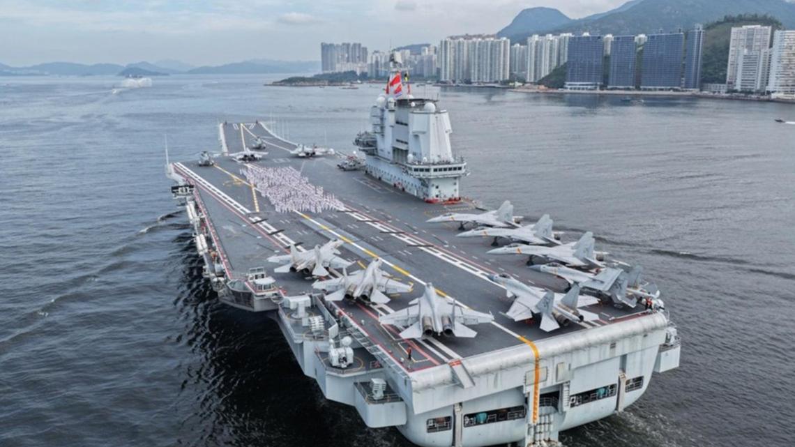 China sends carrier group into Western Pacific after U.S. summit 
