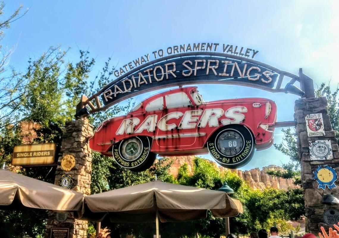  Who doesn’t love Radiator Springs? Photo credit: Gwen Kleist. 