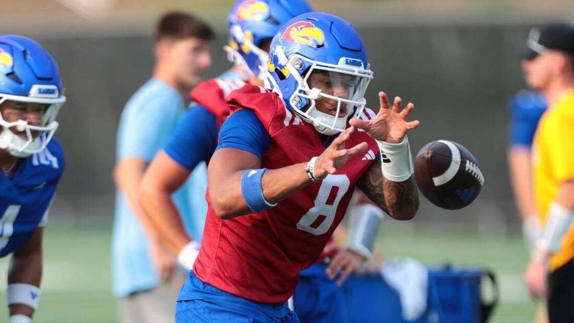 Jayhawks kick off new era at QB, welcome Long Island