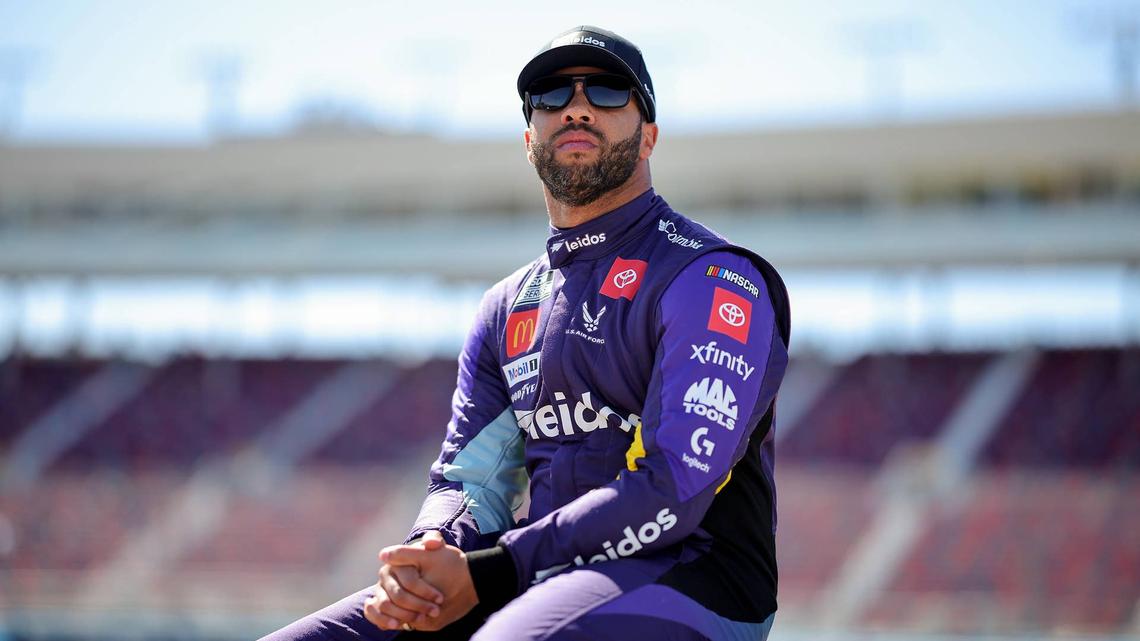 Bubba Wallace Paid Tribute To Kyle Busch At NASCAR Practice Today 