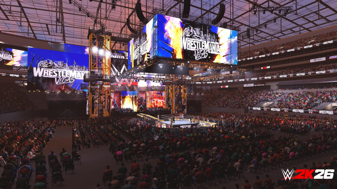 WWE 2K26 WrestleMania 42 DLC: Release Date, Personas and New Arenas 