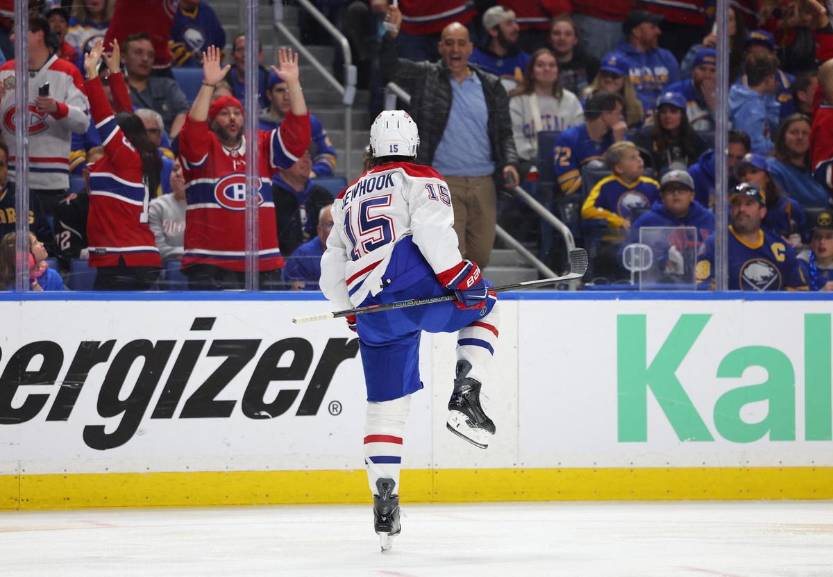  Newhook's Big Goal Sends Canadiens Through To Third Round 