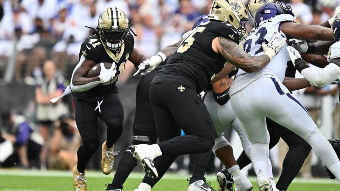 Week 4 DraftKings Monday Night Football Showdown Lineup: It's Time for Alvin Kamara to Show out as Saints RB 1