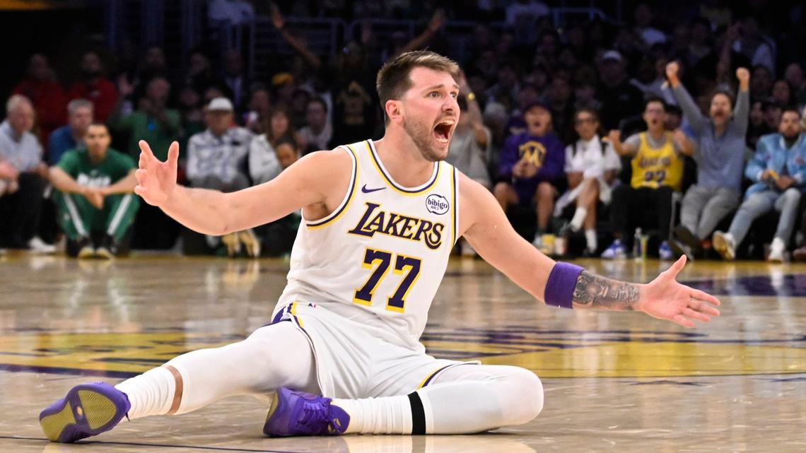 Lakers can't match Pat Riley's message in loss to Celtics 