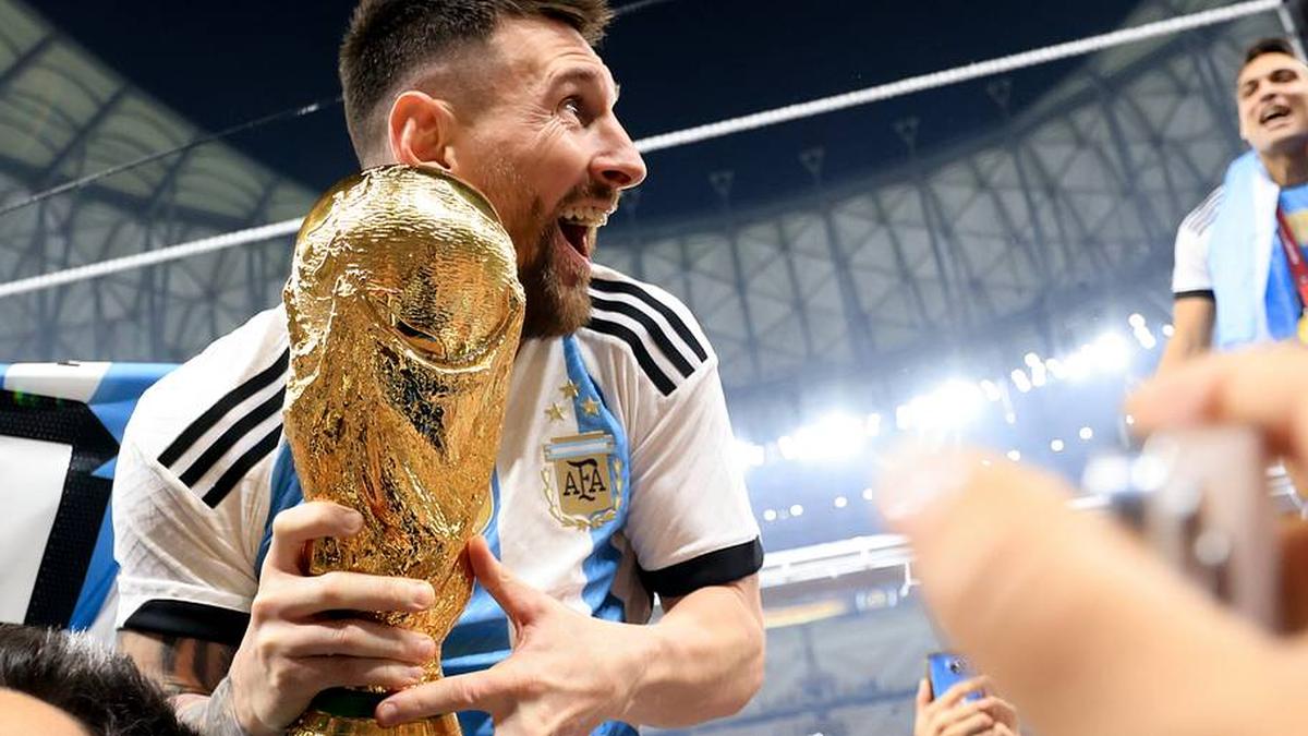  Lionel Messi and Argentina won the 2022 World Cup in Qatar. | Getty/Gustavo Pagano 