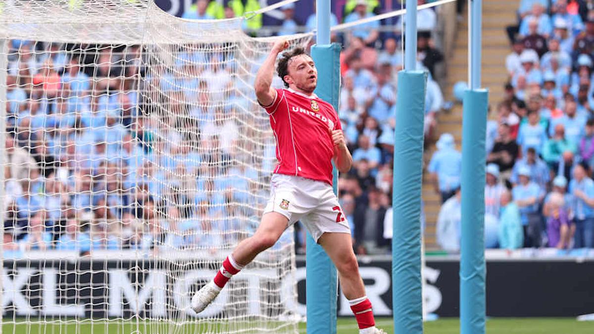  Ollie Rathbone scored for Wrexham against Coventry last weekend. | Marc Atkins/Getty Images 