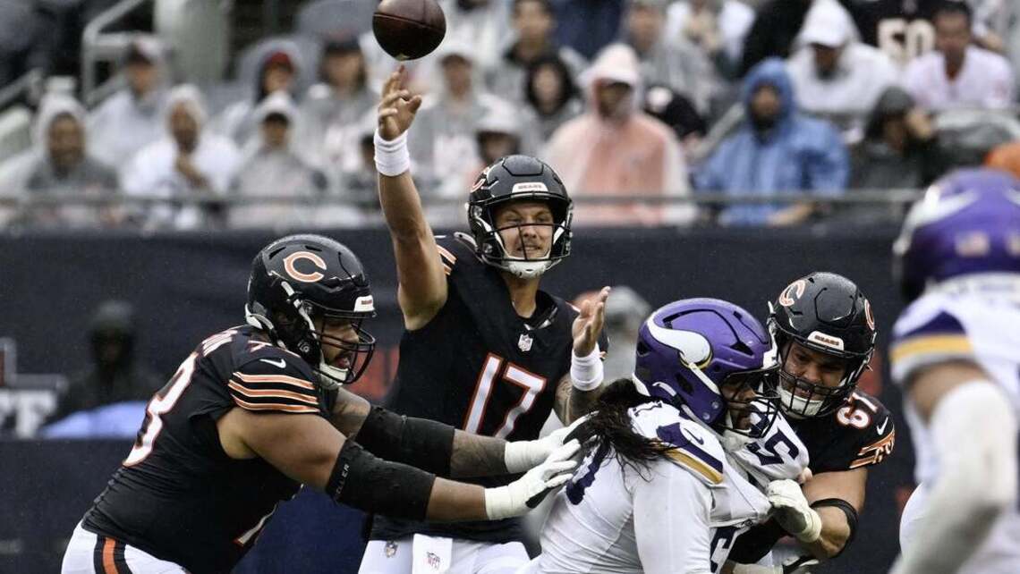 Report: Bears QB Tyson Bagent in concussion protocol