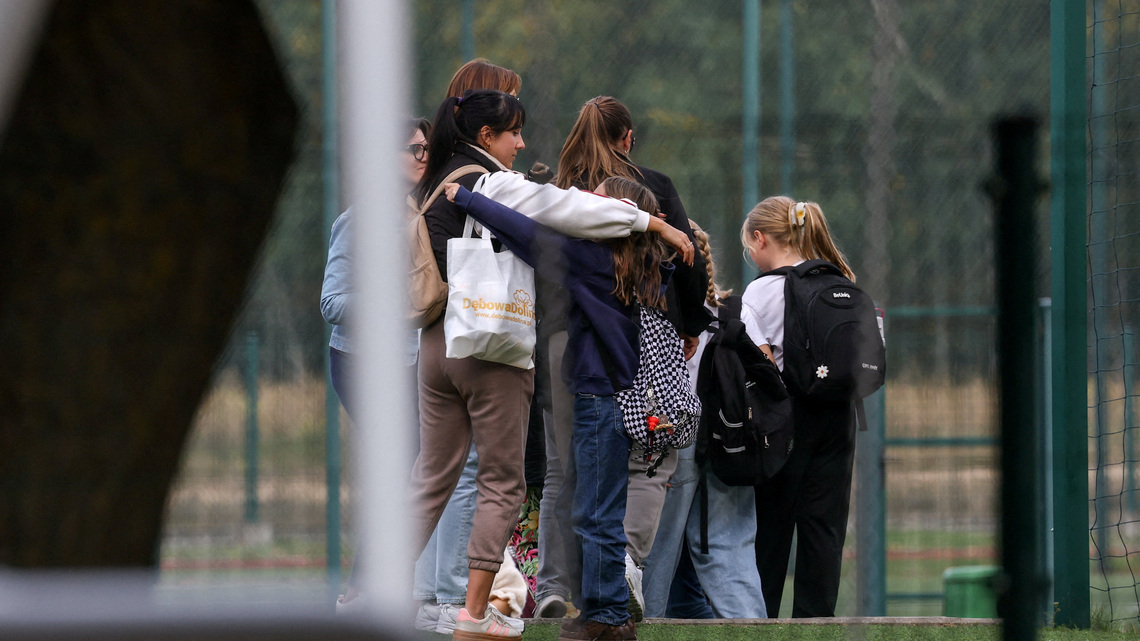 Heavy police presence calms tensions after Poland school attacks, Tusk says 