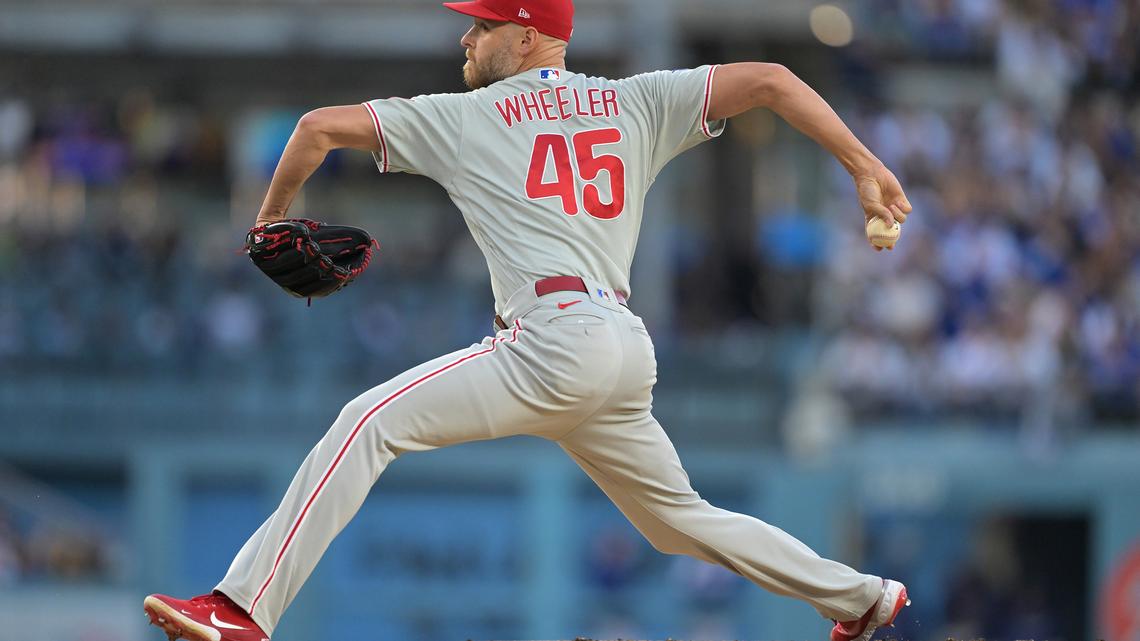 Justin Wrobleski carries no-hit bid into the sixth in Dodgers' win over Phillies 