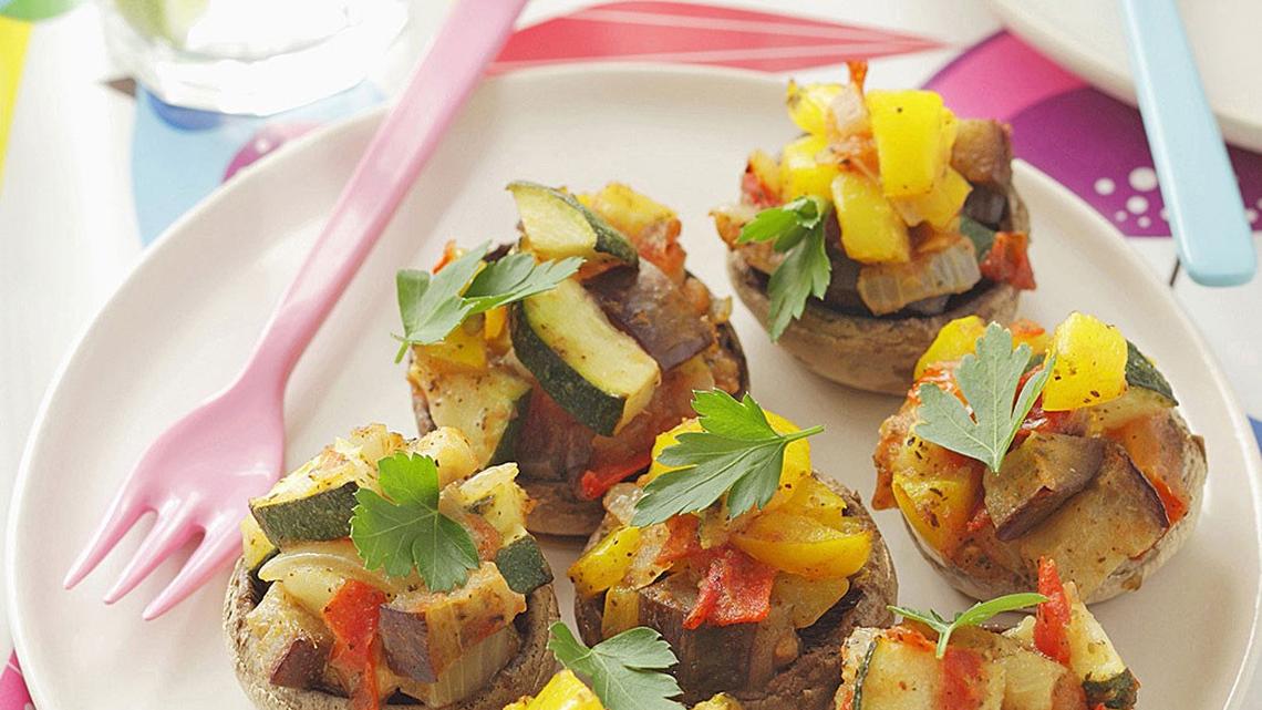 Easy Air-Fryer Stuffed Mushrooms Recipe is a Sensational Summer Starter