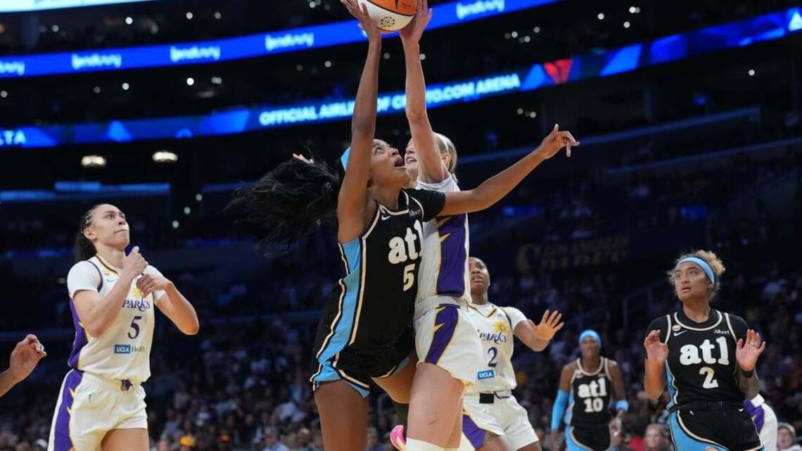 Angel Reese grabs WNBA-record 26 rebounds; sets season mark, too 