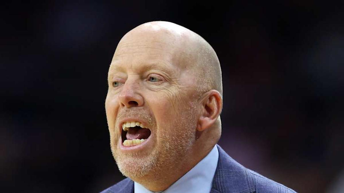  Mar 22, 2026; Philadelphia, PA, USA; UCLA Bruins head coach Mick Cronin reacts in the first half during a second round game of the men's 2026 NCAA Tournament at Xfinity Mobile Arena. Mandatory Credit: Bill Streicher-Imagn Images | Bill Streicher-Imagn Images 