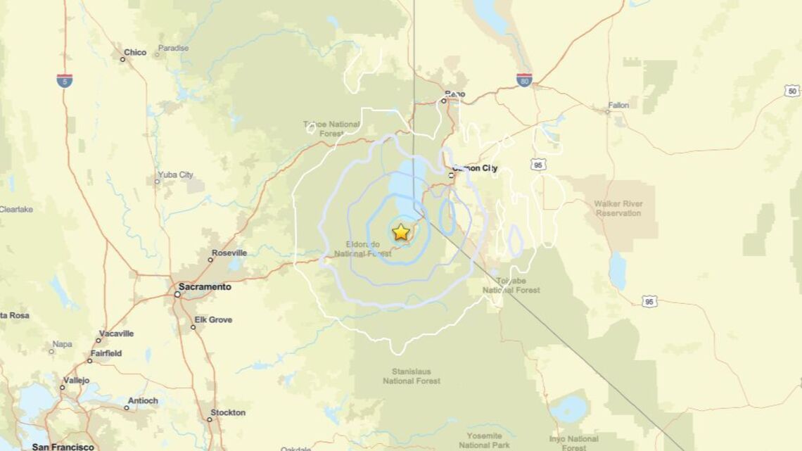 Update: Seismic activity on Oct. 2 - 3.3 magnitude earthquake close to South Lake Tahoe, CA recorded 
