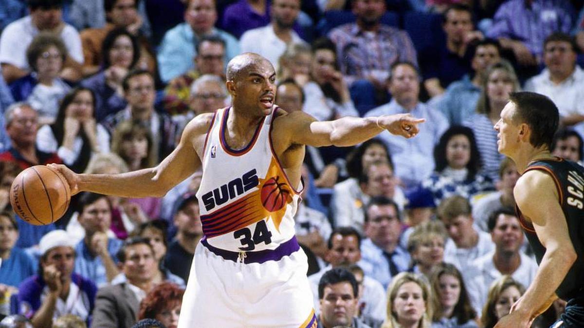  Charles Barkley is one of many 1990s NBA superstars who never won a title, in large part due to Michael Jordan's dominance. | RVR Photos-Imagn Images 
