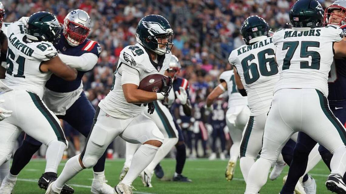8 Studs, 3 Duds From First Half of Eagles Preseason Game At Patriots