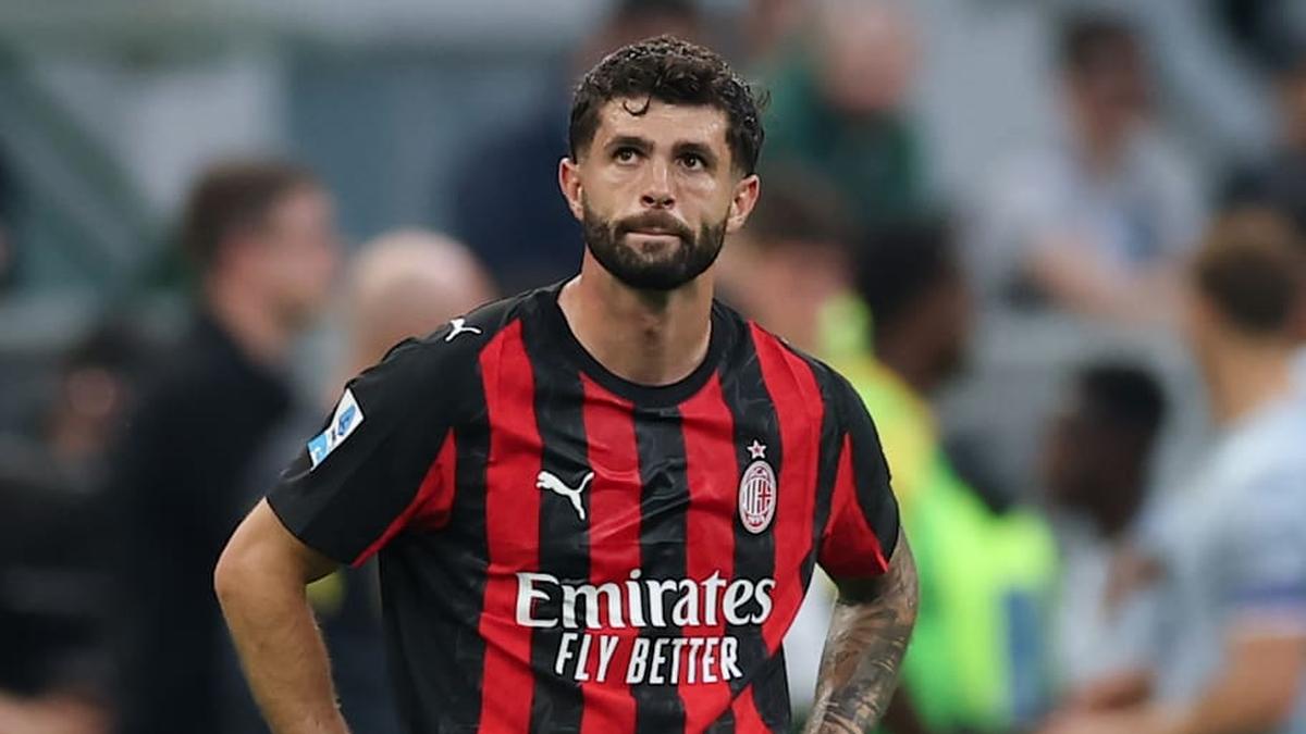  Christian Pulisic has not scored for AC Milan since December. | Timothy Rogers/Getty Images 