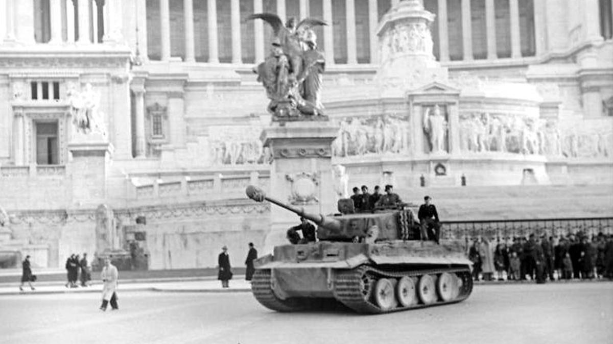 On June 4, 1944, the last of German occupiers fled Rome ahead of the advancing U.S. 9th Army. File Photo courtesy of the German Federal Archives