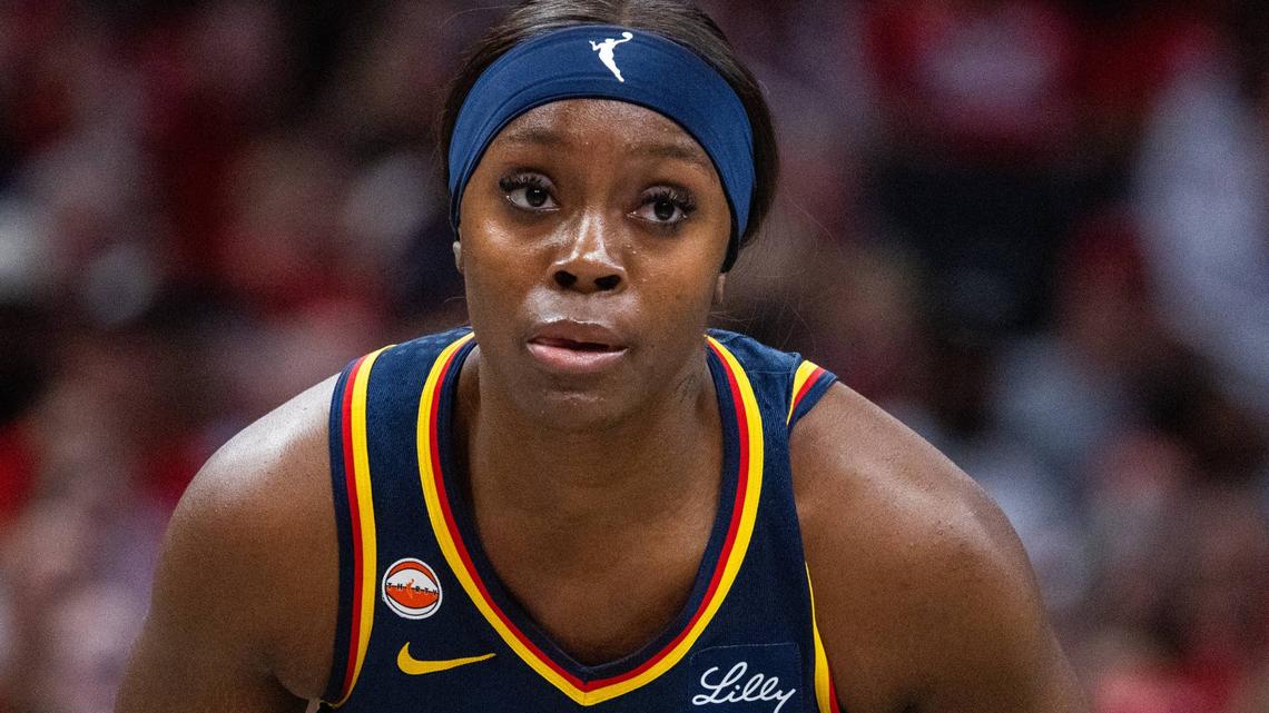Indiana Fever Rookie Raven Johnson Comments on Angel Reese's Post 
