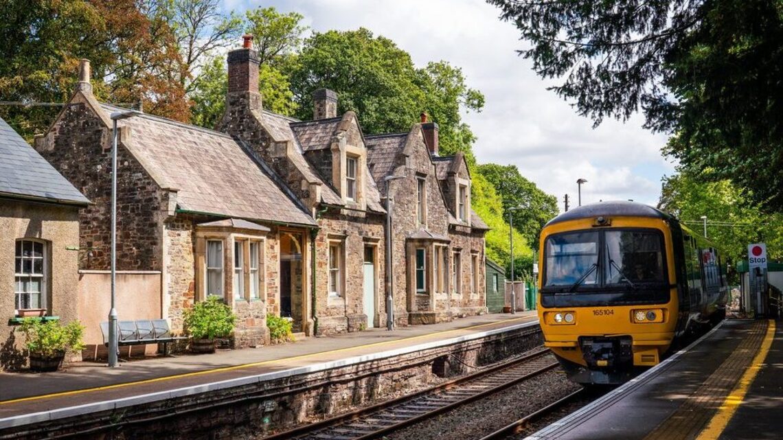 Old home where trains still rumble past every hour for sale