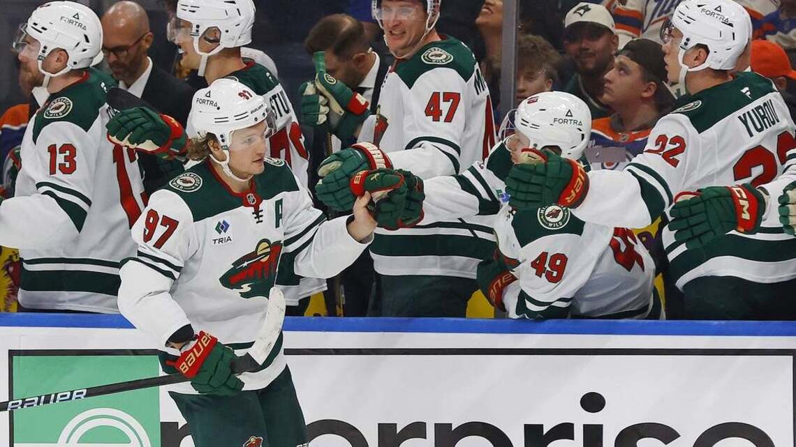 Wild's top line likely to test Flames at both ends