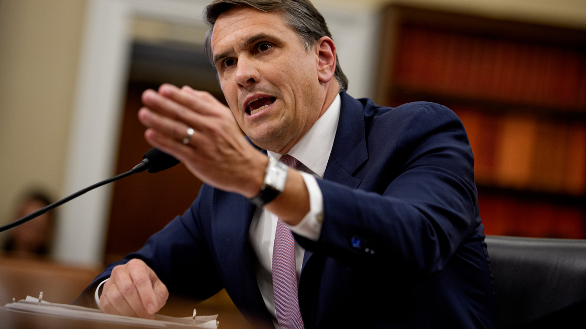 Todd Blanche confirmation as attorney general. Acting Attorney General Todd Blanche testifies during a House Appropriations subcommittee hearing on June 2, 2026 in Washington, D.C.