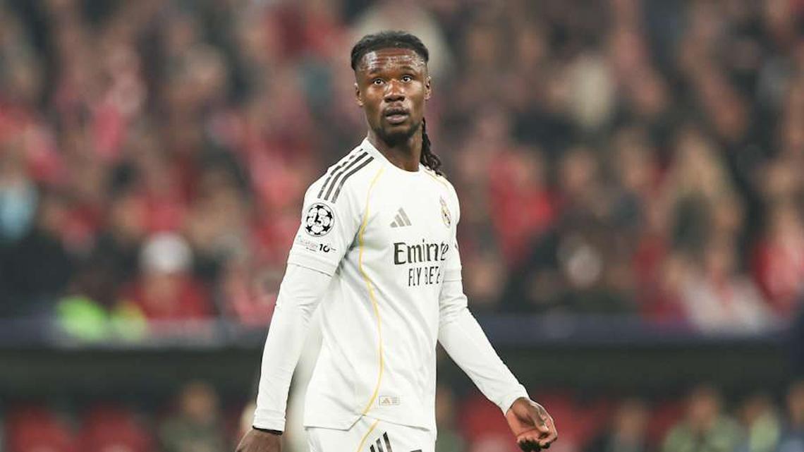  Eduardo Camavinga had a season to forget. | Grzegorz Wajda/SOPA Images/LightRocket/Getty Images 