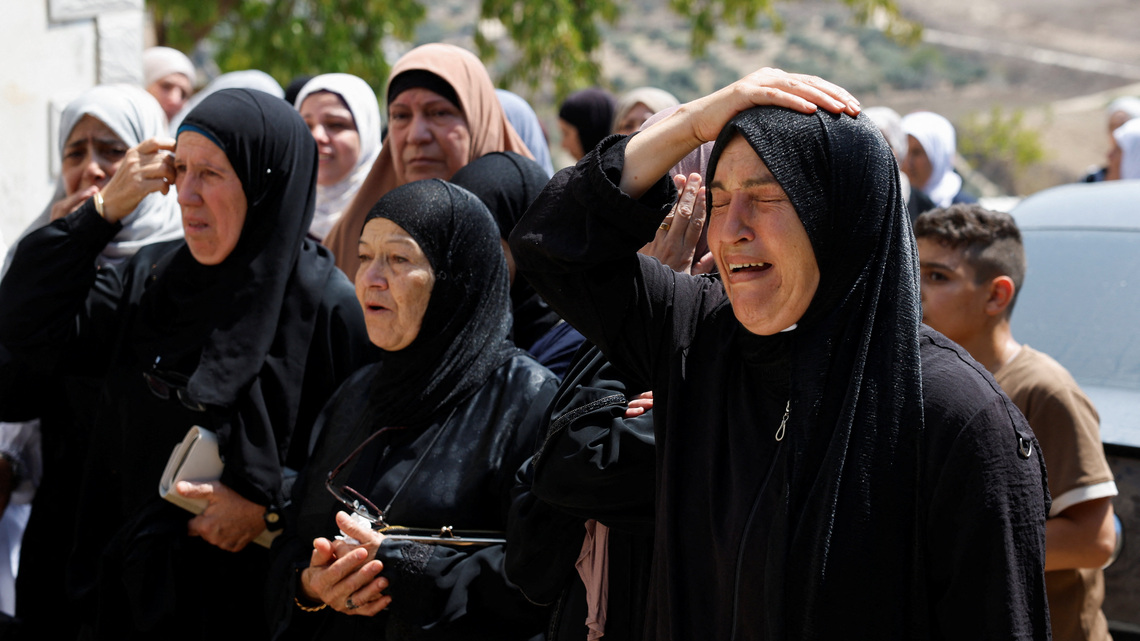 Two Palestinians killed, Israeli stabbed as West Bank settler violence flares 