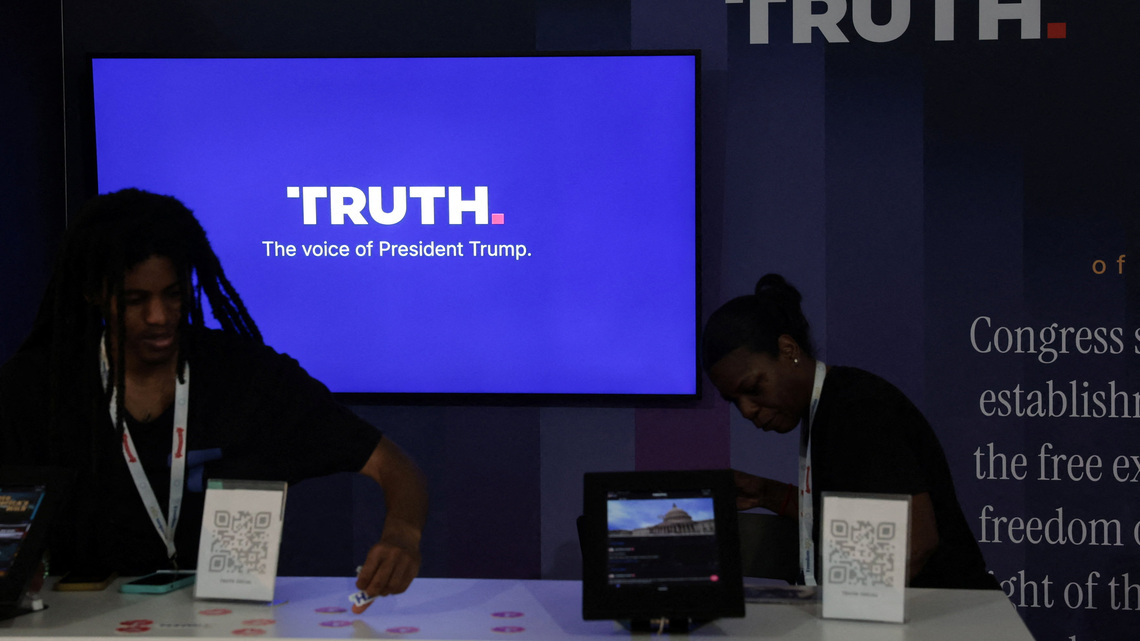 Truth Social to sell trading firms 'fastest' access to Trump's posts 