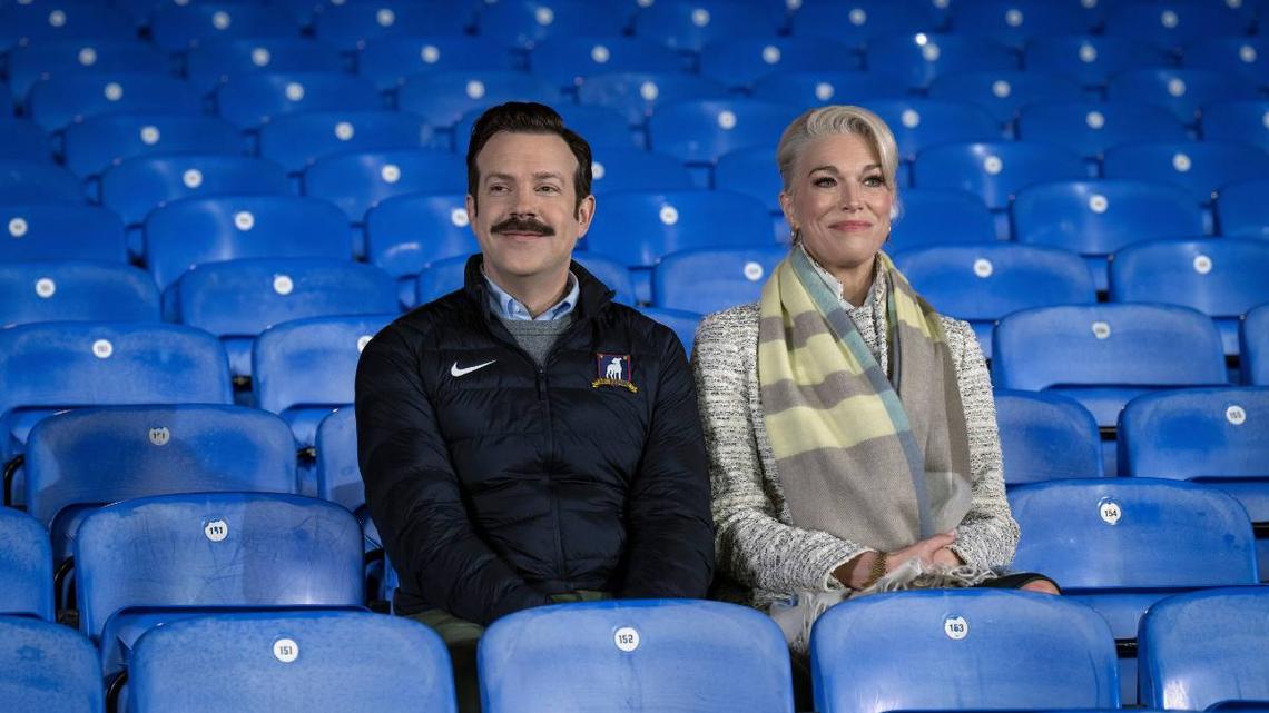 Jason Sudeikis and Hannah Waddingham were both nominated for Golden Globes, as was their series, “Ted Lasso.”