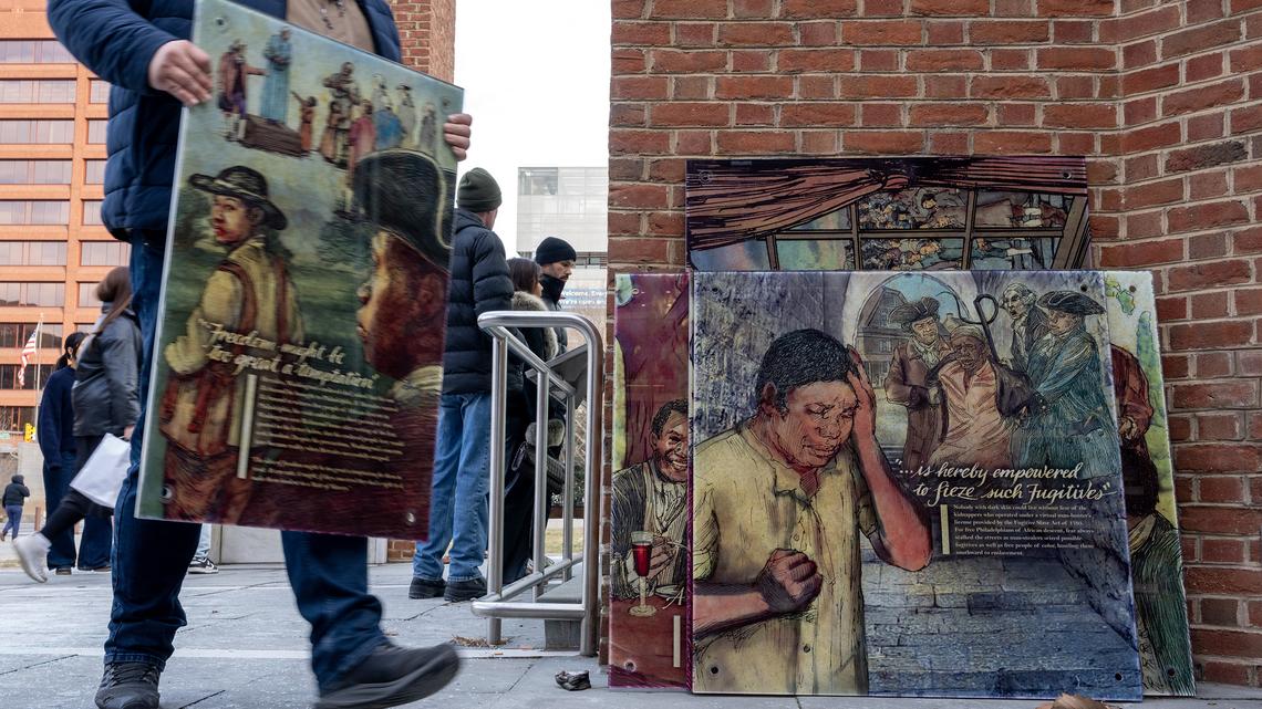 Judge orders Trump administration to restore slavery exhibits to Pa. site