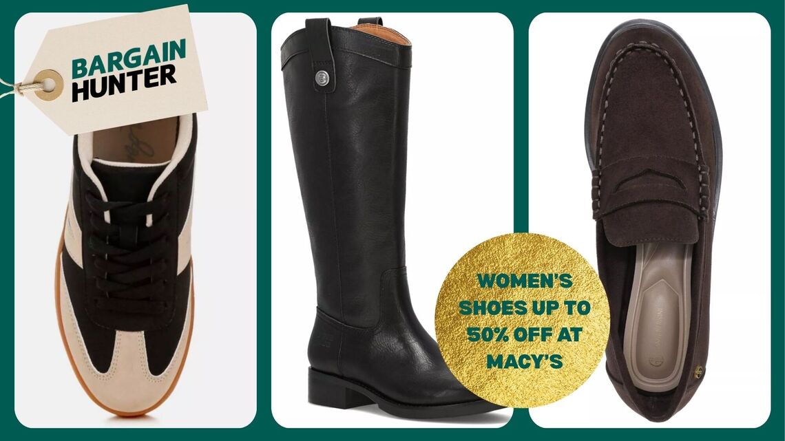 30+ Pairs of Women's Shoes for Up to 50% Off at Macy's-Boots, Loafers and Other Fall Faves 