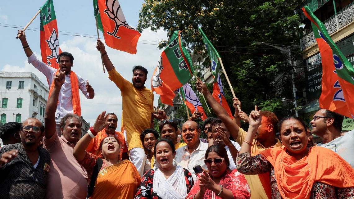 Modi's party set to gain big in Indian state elections 