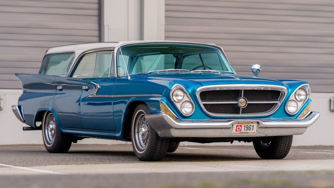 1961 Chrysler Newport Wagon for Sale With 97,000 Miles Shown