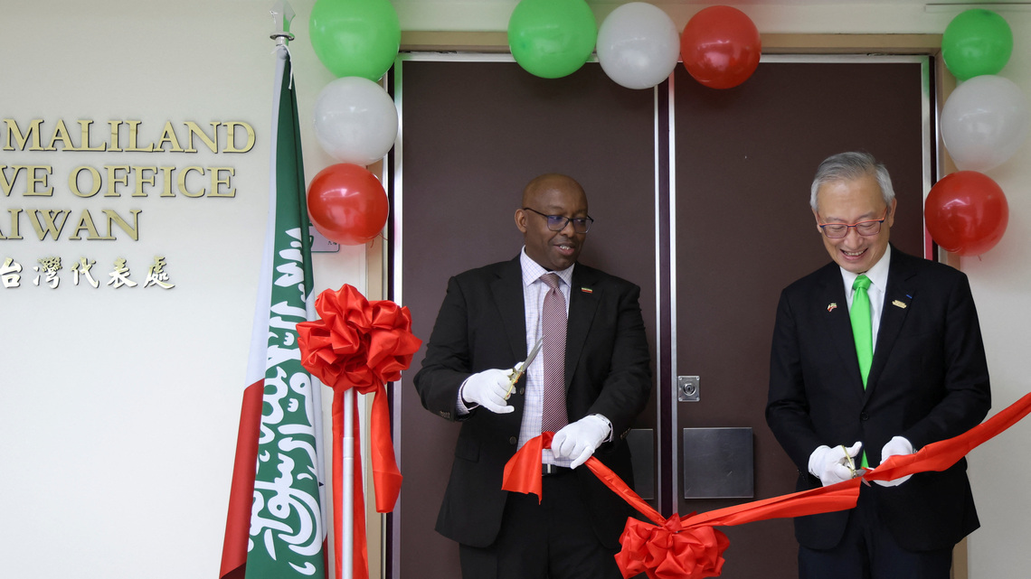 Somaliland says it has a right to choose its relationships as it opens new Taiwan office 