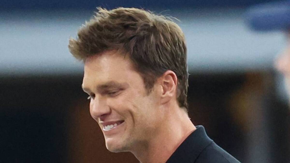  Aug 26, 2023; Arlington, Texas, USA; Former NFL player Tom Brady before the game between the Dallas Cowboys and Las Vegas Raiders at AT&T Stadium. Mandatory Credit: Kevin Jairaj-USA TODAY Sports | USA TODAY Sports via Reuters Connect 