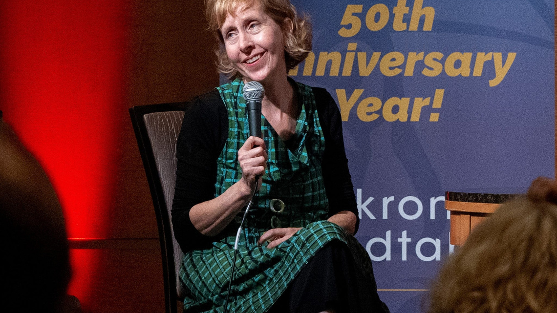Leandra Drumm takes Roundtable guests on walk down memory lane
